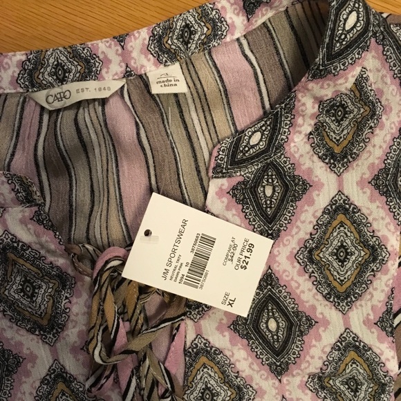 NWT Cato Blouse - Picture 4 of 4
